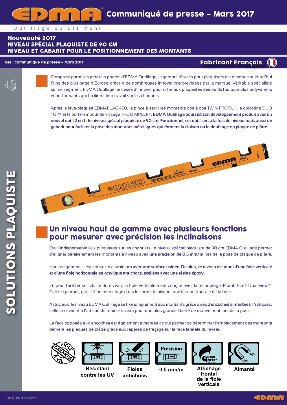 PLAC & ROLL - Trusquin de découpe pour plaque de plâtre - Quincaillerie  Gervais, réseau MASTERPRO