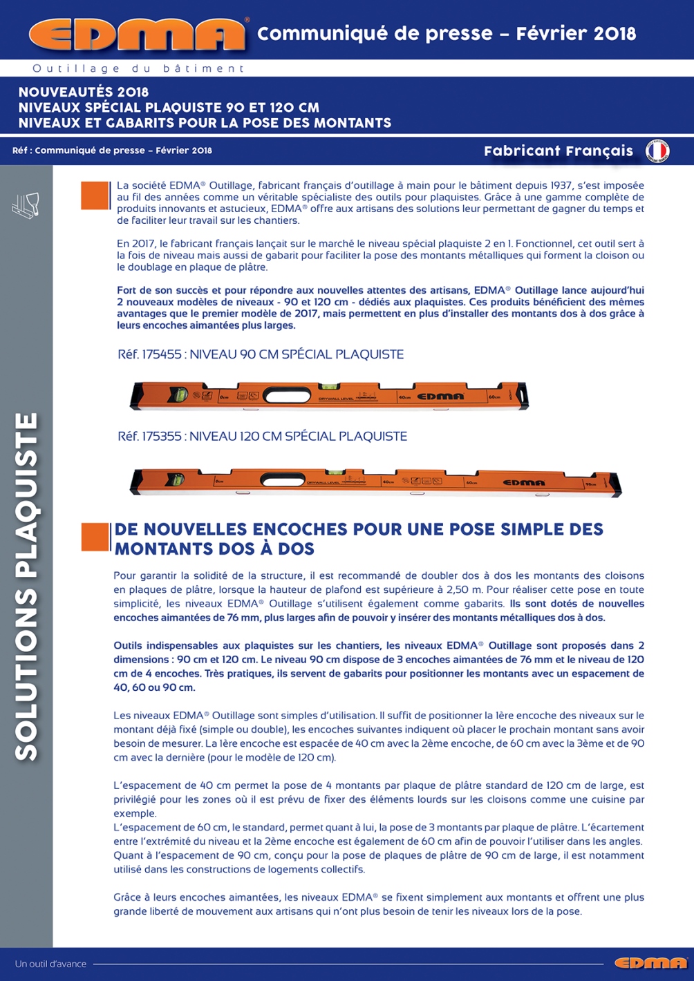 PLAC & ROLL - Trusquin de découpe pour plaque de plâtre - Quincaillerie  Gervais, réseau MASTERPRO